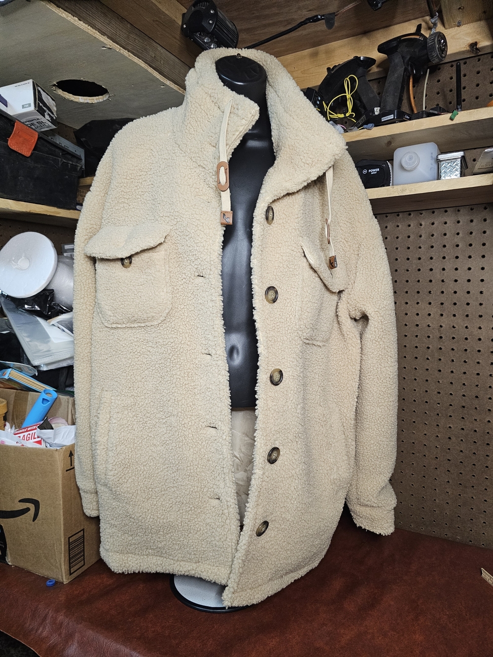 Koolaburra by UGG Women's Shirt Jacket Doe Tan Size Small